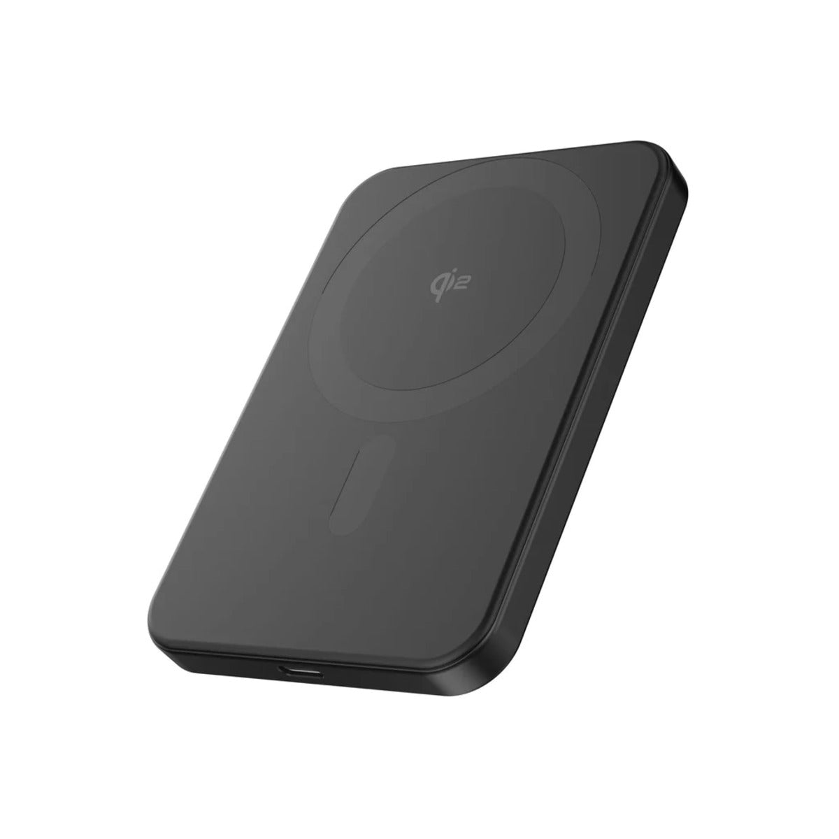 DECODED Ultra Slim Qi2 Powerbank 5000MaH Black