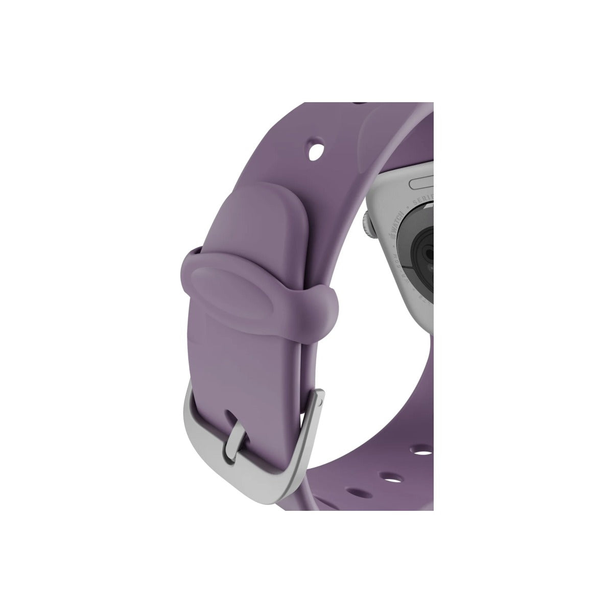 DECODED Silicone Ares Splice Band for AppleWatch 40/42 mm - Purple Haze