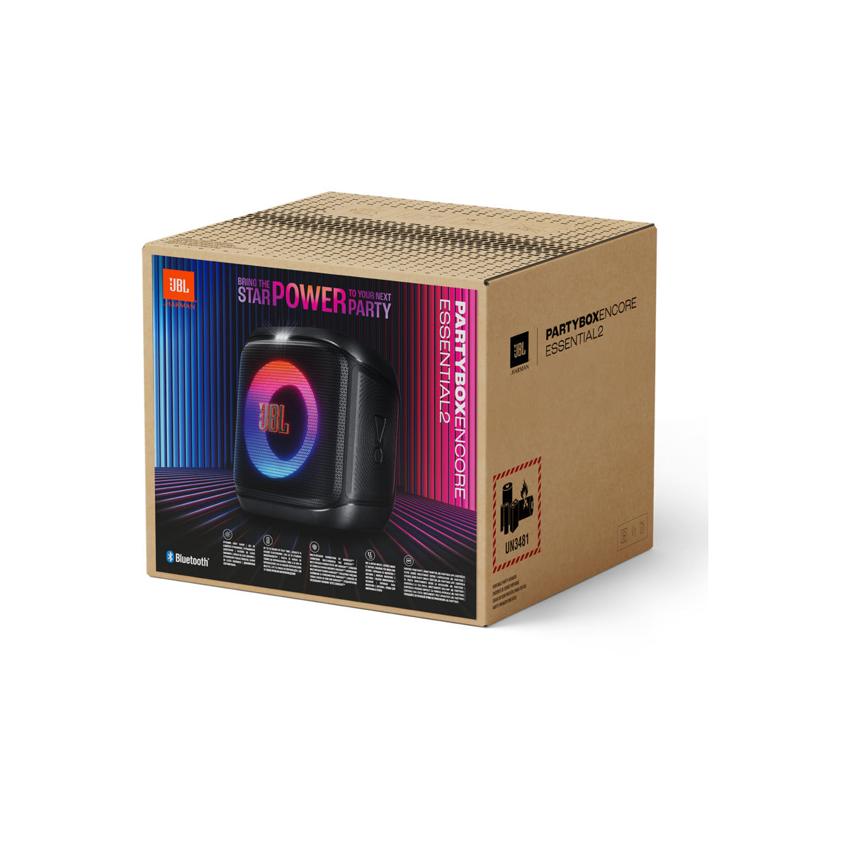 Аудио система JBL PARTYBOX ENCORE2 EP - черна