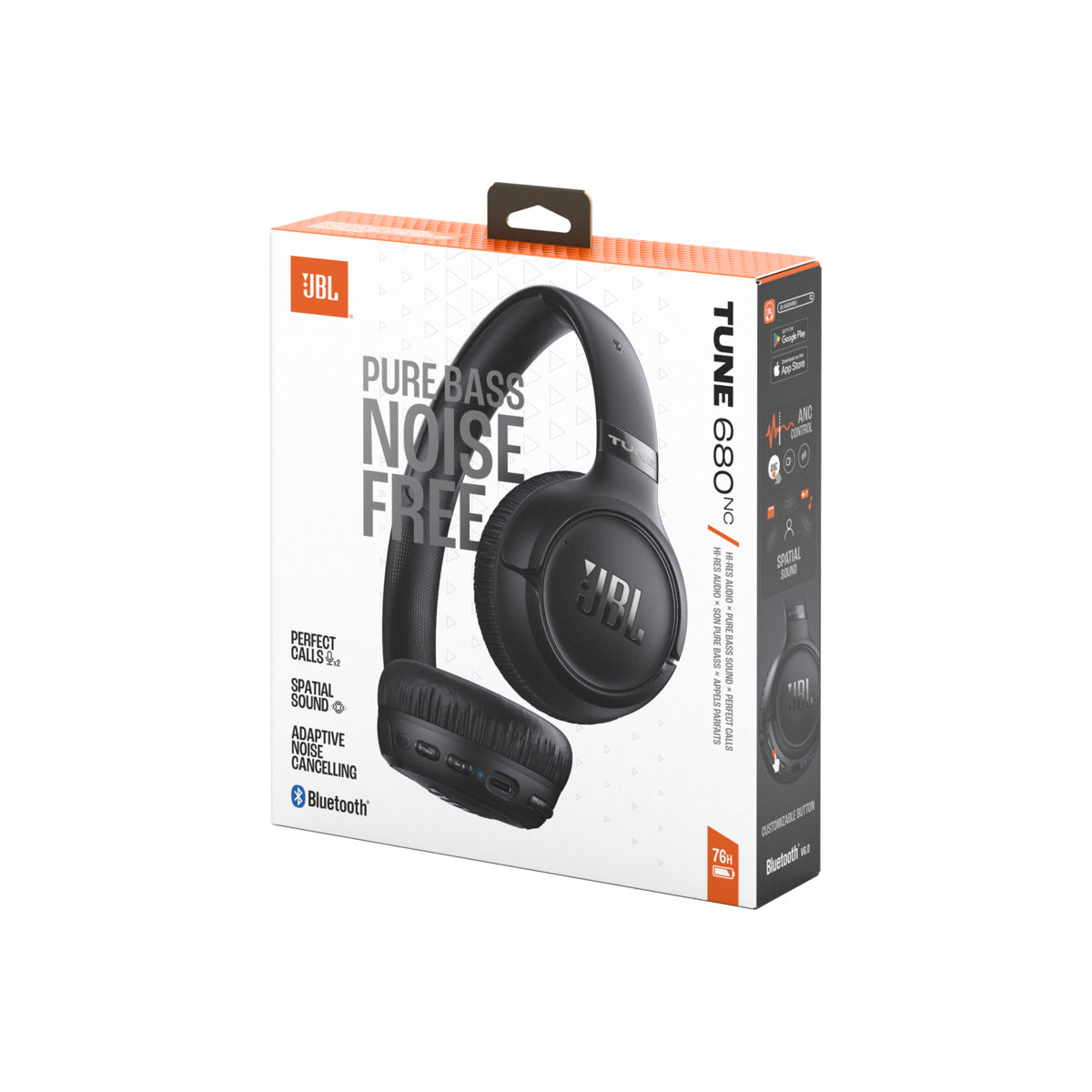Слушалки от JBL - Tune 680NC - черни