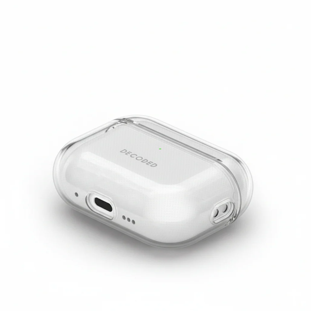 Прозрачен кейс от DECODED за AirPods Pro 3 - iSTYLE.bg