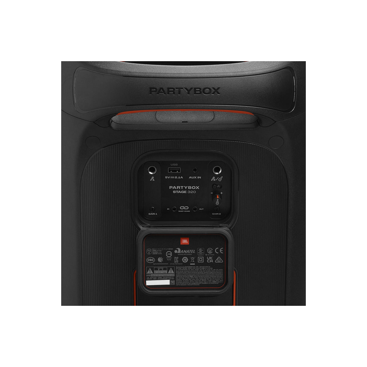 Аудио система JBL PARTYBOX CLUB 320 - черна