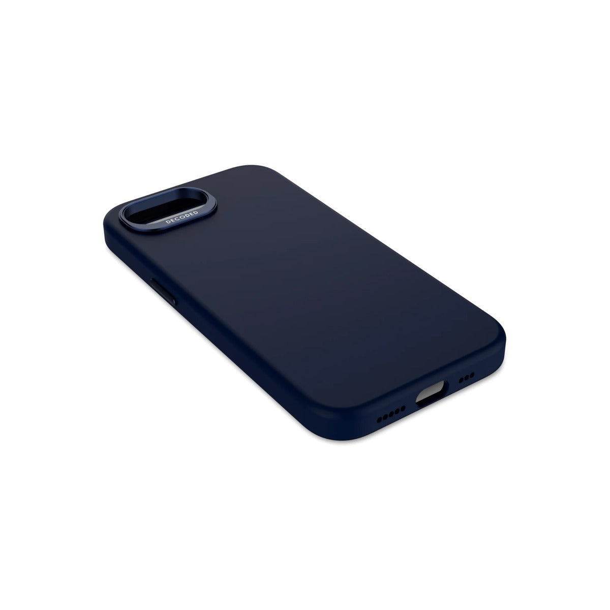 DECODED AntiMicrobial Silicone Backcover for iPhone 16e - Navy Blue