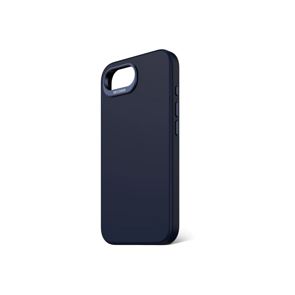 DECODED AntiMicrobial Silicone Backcover for iPhone 16e - Navy Blue