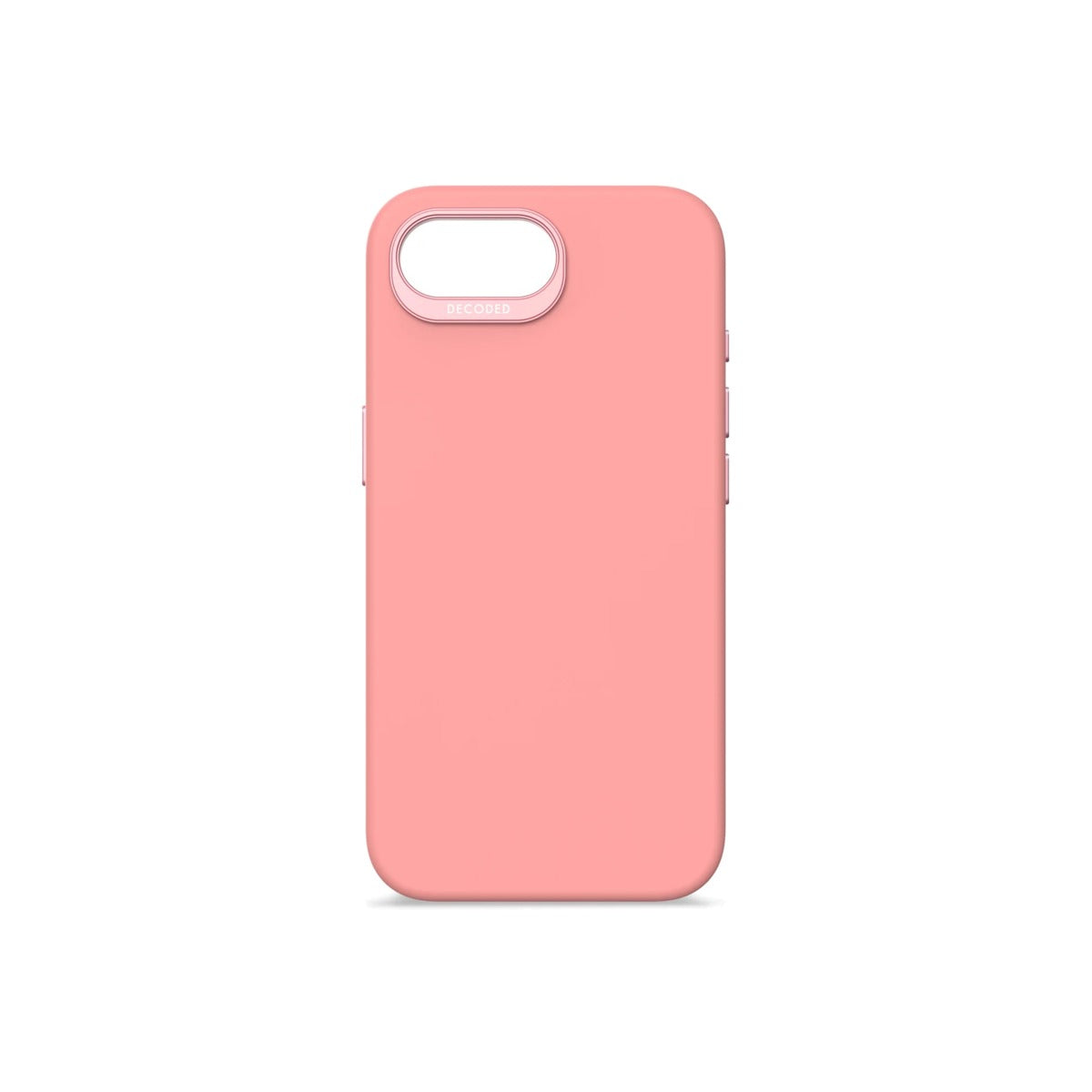 DECODED AntiMicrobial Silicone Backcover for iPhone 16e - Pink