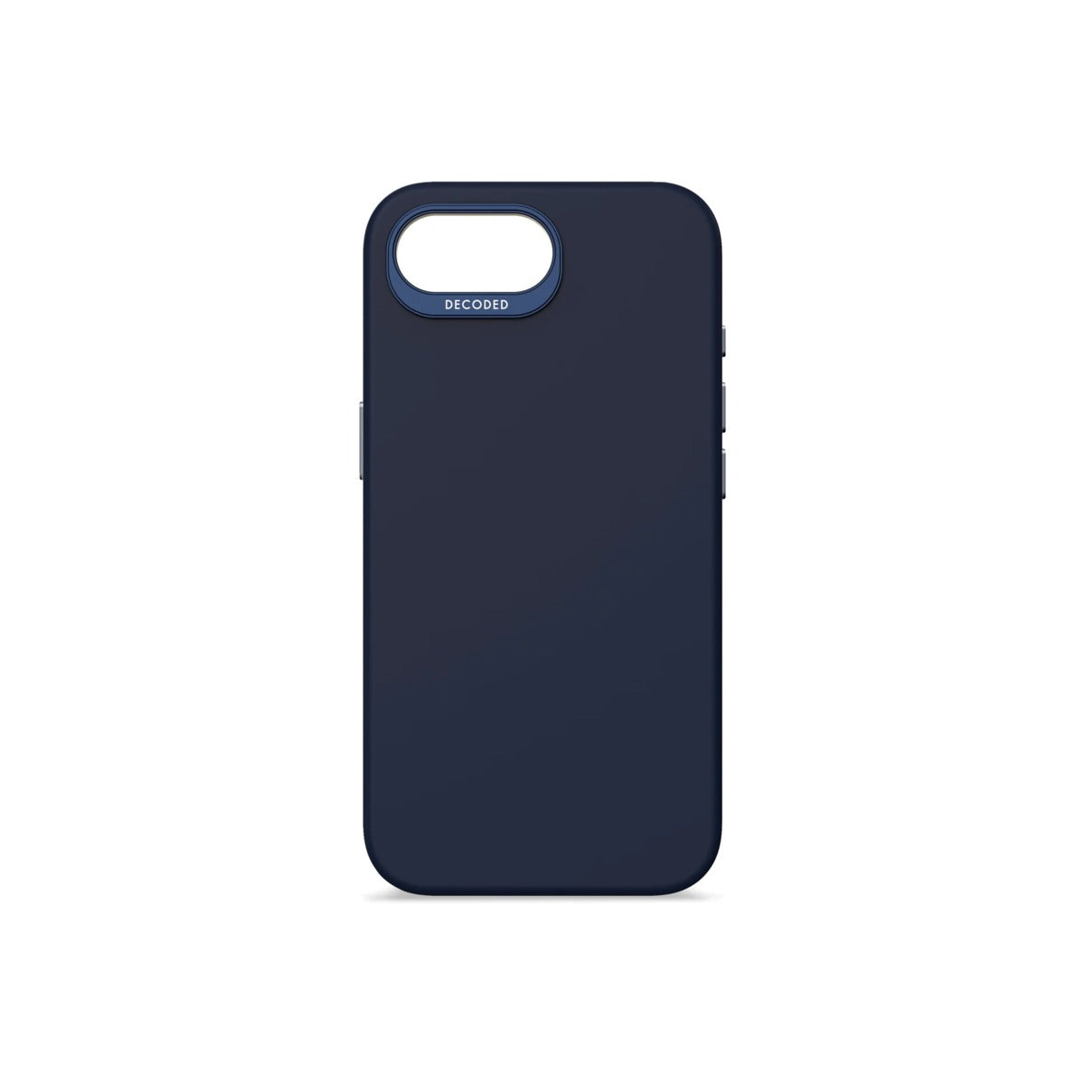 DECODED AntiMicrobial Silicone Backcover for iPhone 16e - Navy Blue