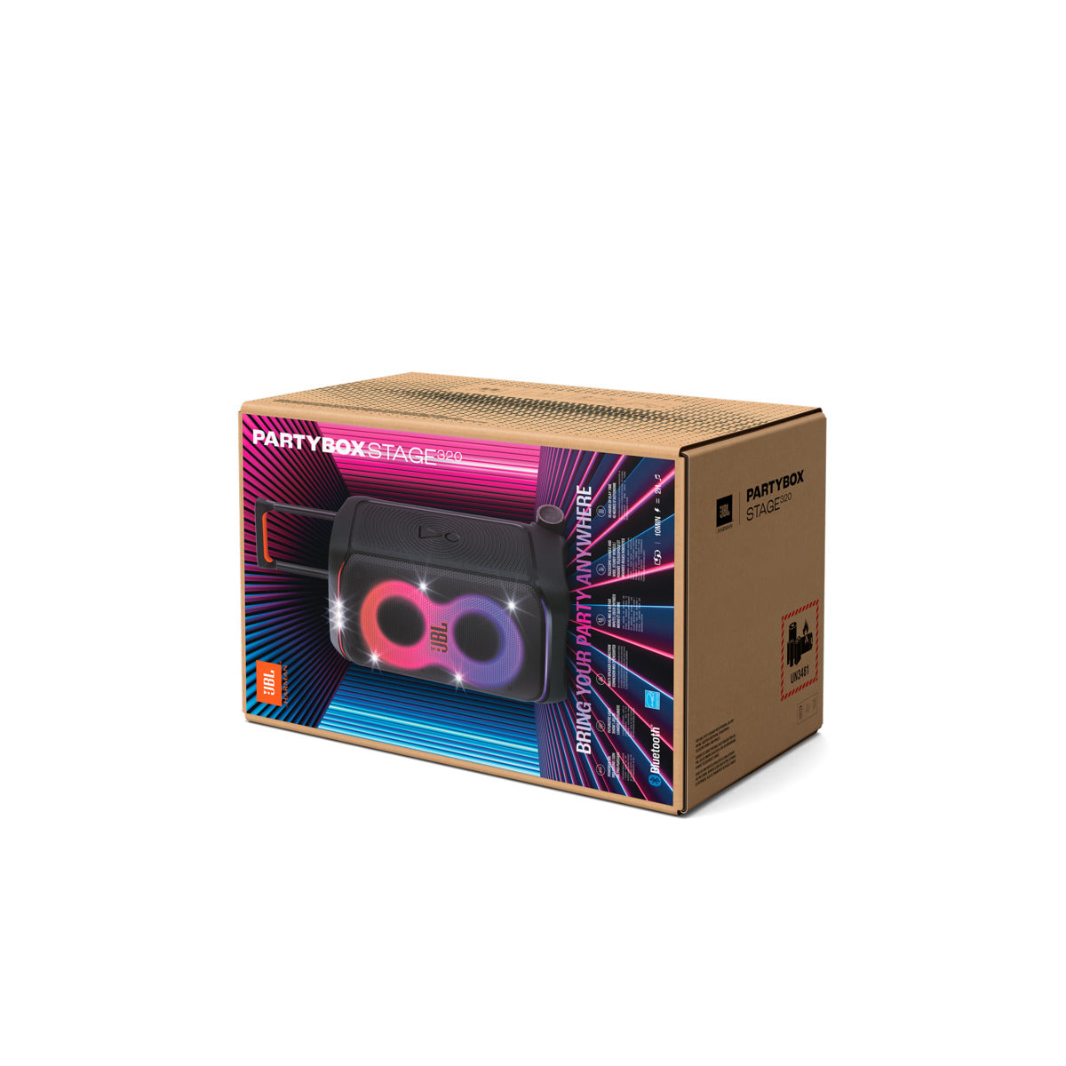 Аудио система JBL PARTYBOX CLUB 320 - черна