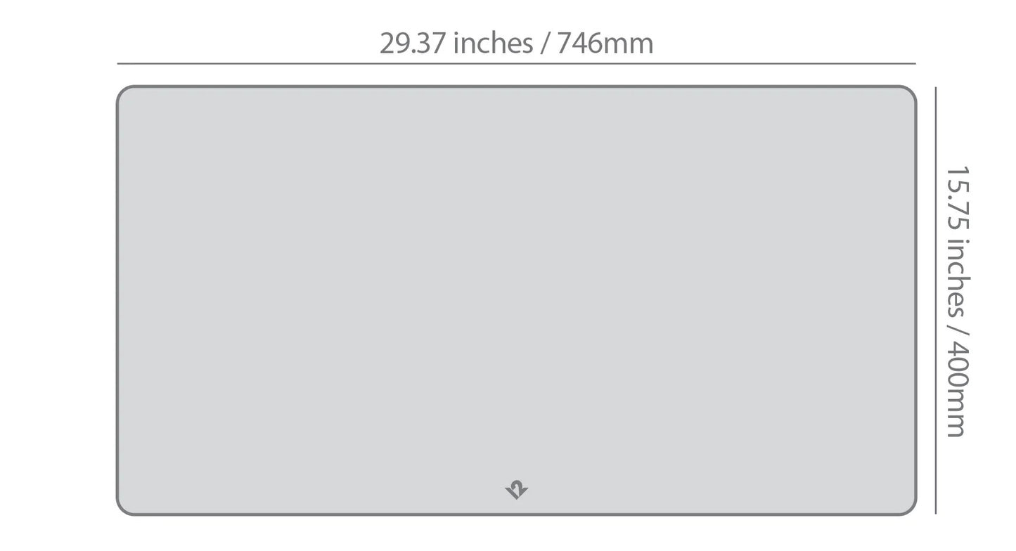 Подложка от 12South DeskPad - черна