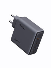 AUKEY Comet Mix 4 140W PD 4-Port GaN Wall Charger with PPS for Laptop & Mobile