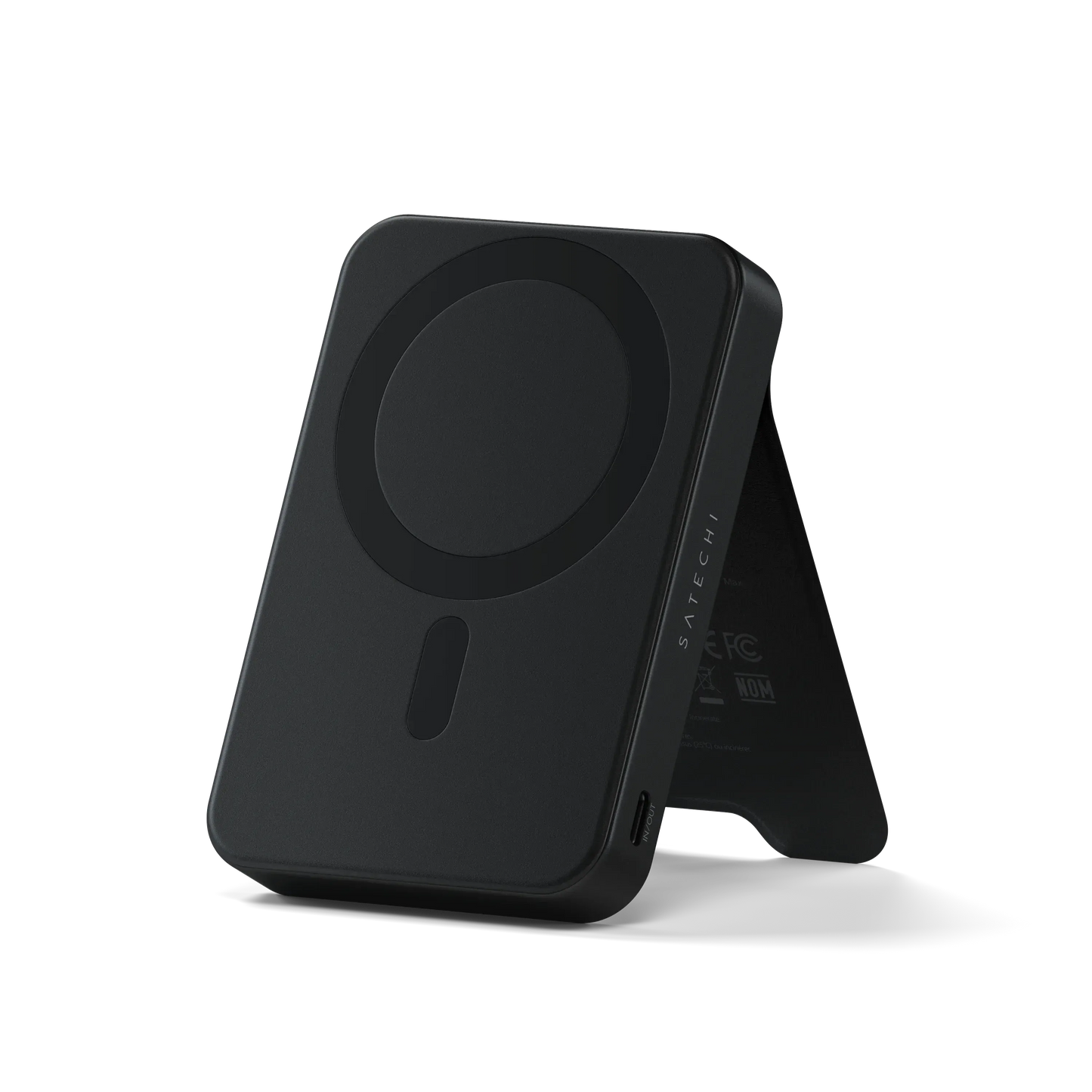 Преносима батерия Satechi - Qi2 10K Magnetic, 10 000 mAh - черна