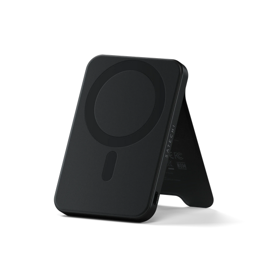 Преносима батерия Satechi - Qi2 5K Magnetic, 5000 mAh - черна