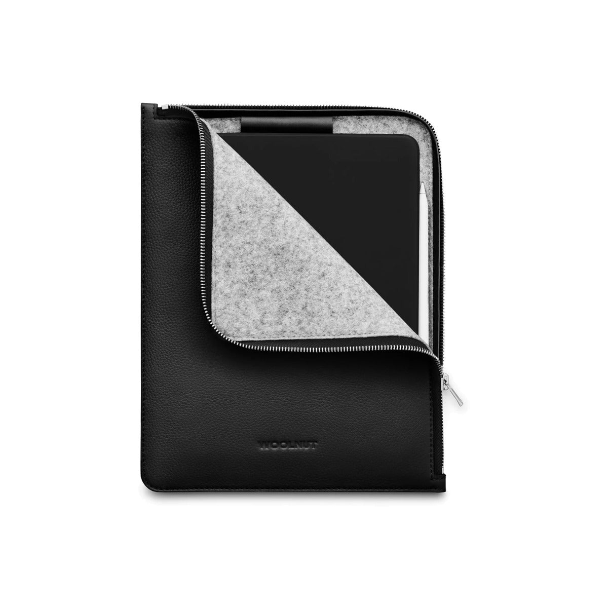 Woolnut Leather Folio for 11-inch iPad Pro & Air - Black