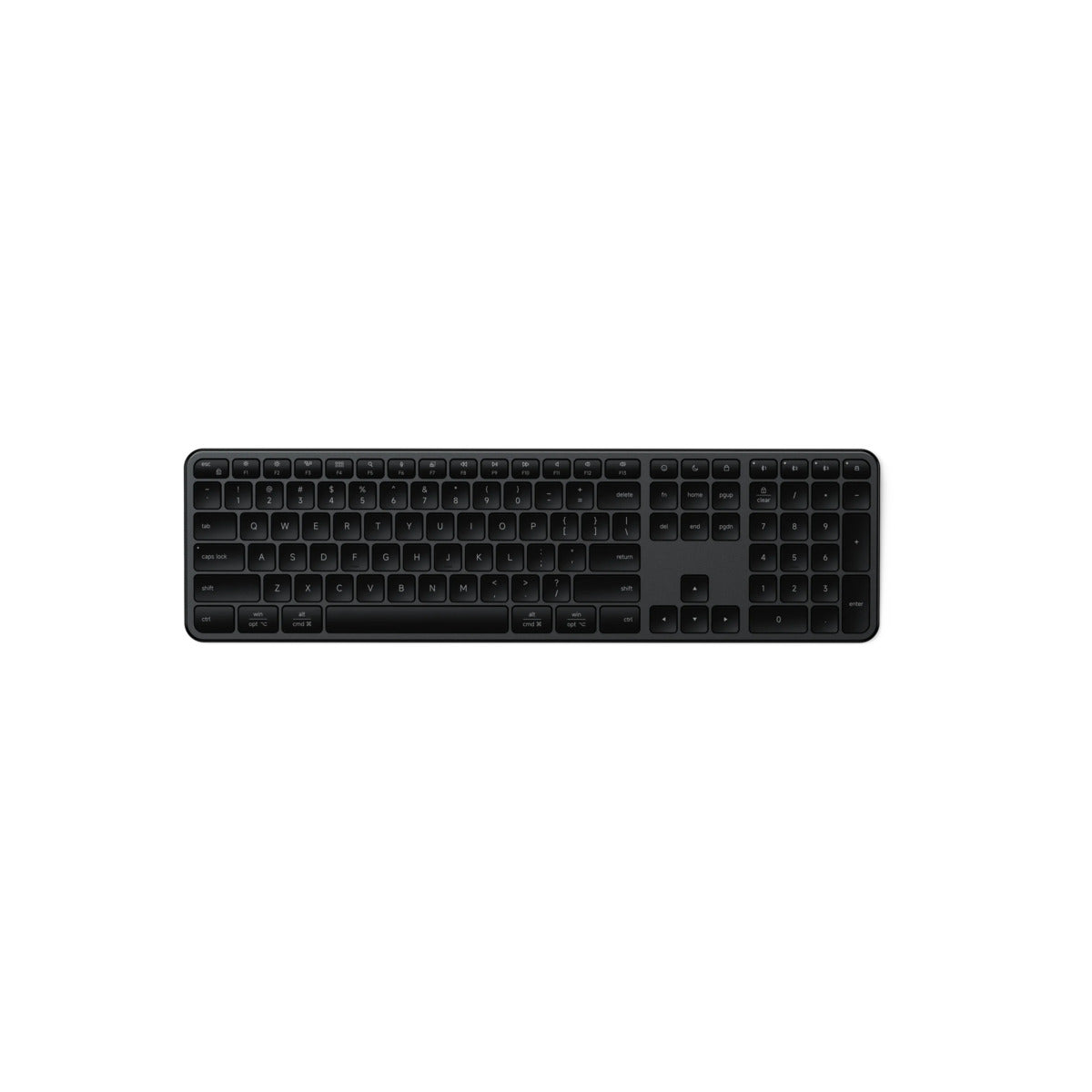 Satechi Slim EX3 Wireless Keyboard - US English - Space Black