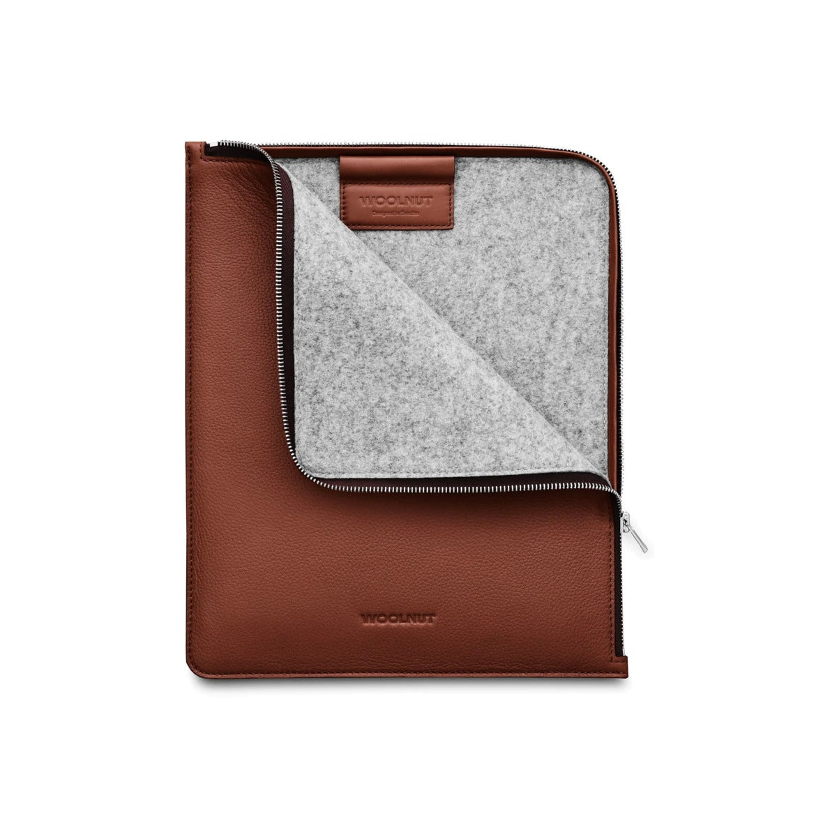 Woolnut Leather Folio for 13-inch iPad Pro & Air - Cognac