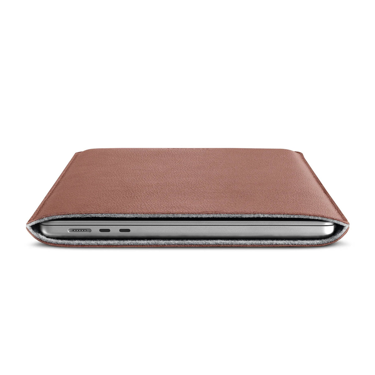 Woolnut Leather Sleeve for 13-inch MacBook Pro & Air - Cognac