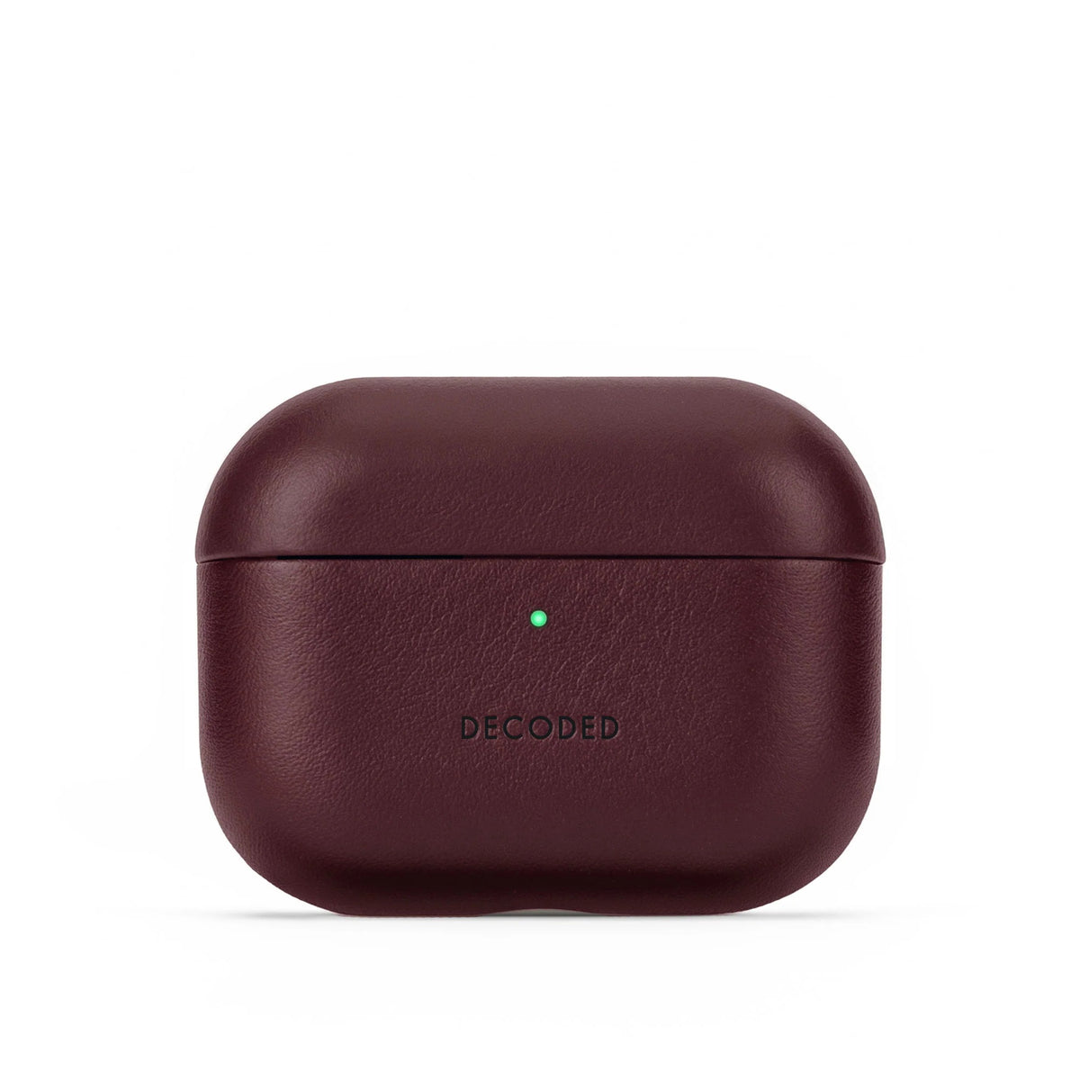 DECODED Leather Case AirPods Pro 3 - Burgundy