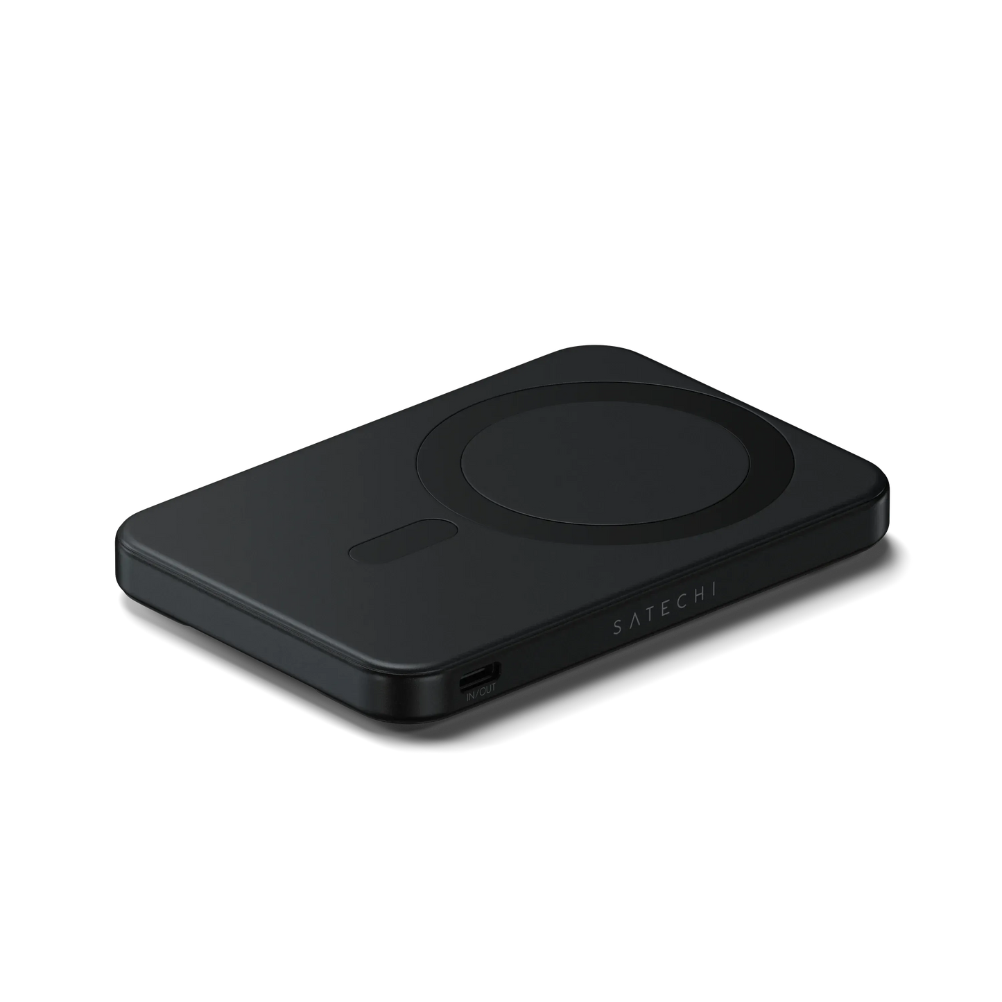 Преносима батерия Satechi - Qi2 5K Magnetic, 5000 mAh - черна