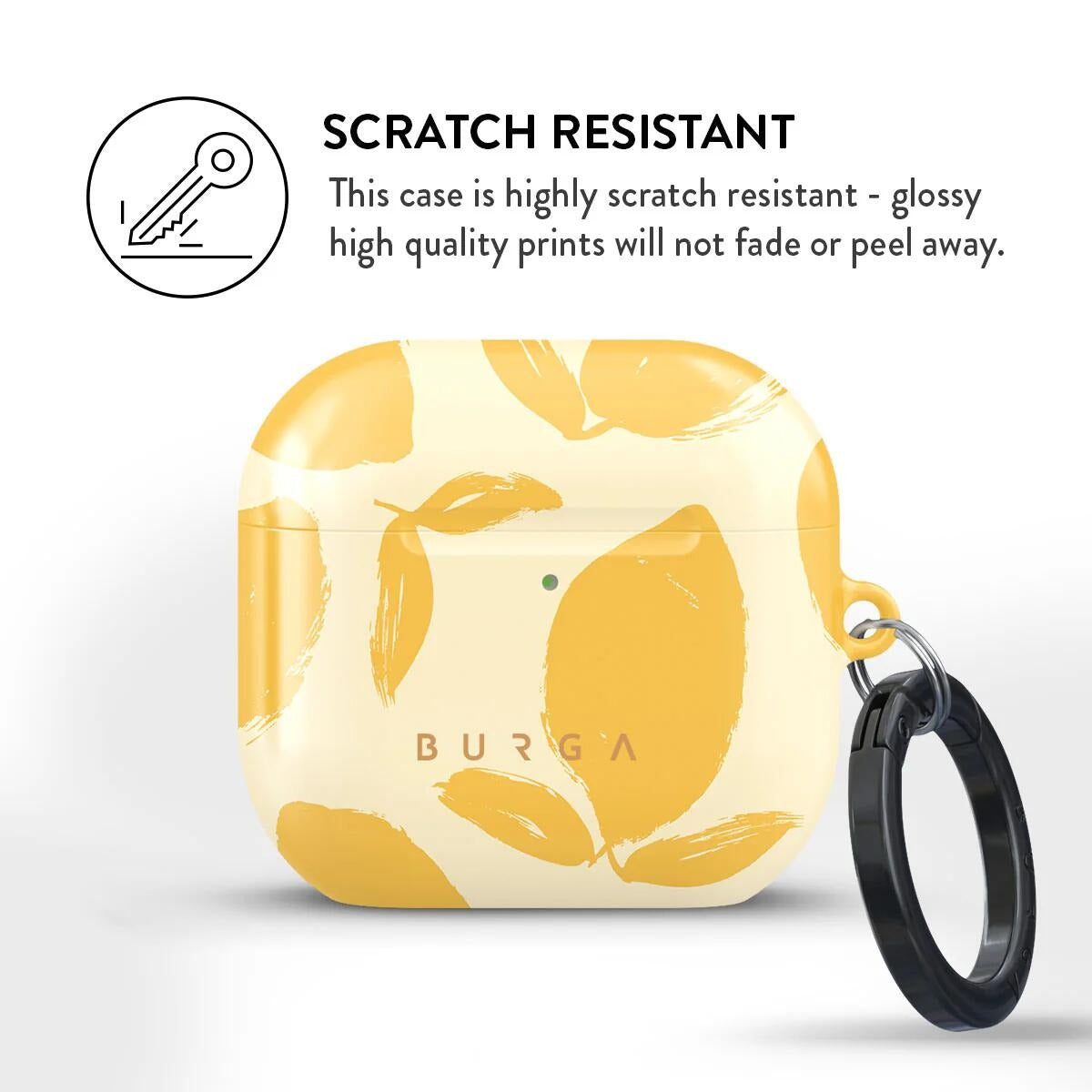 BURGA Lemon Tart Case For AirPods 4