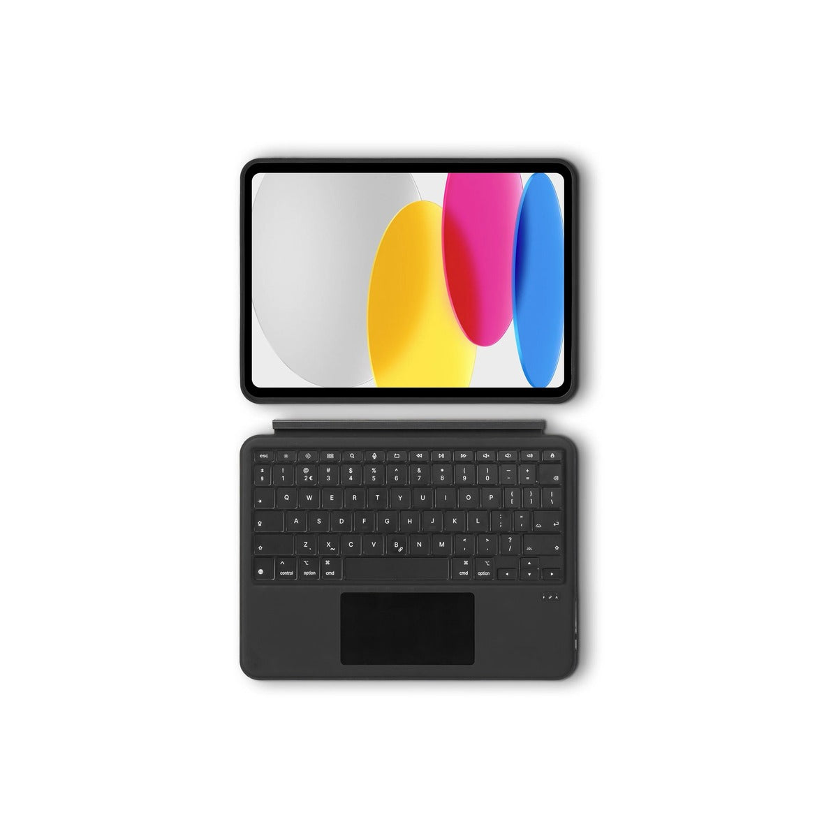 DECODED Keyboard with trackpad iPad 10th Gen 10.9" Black