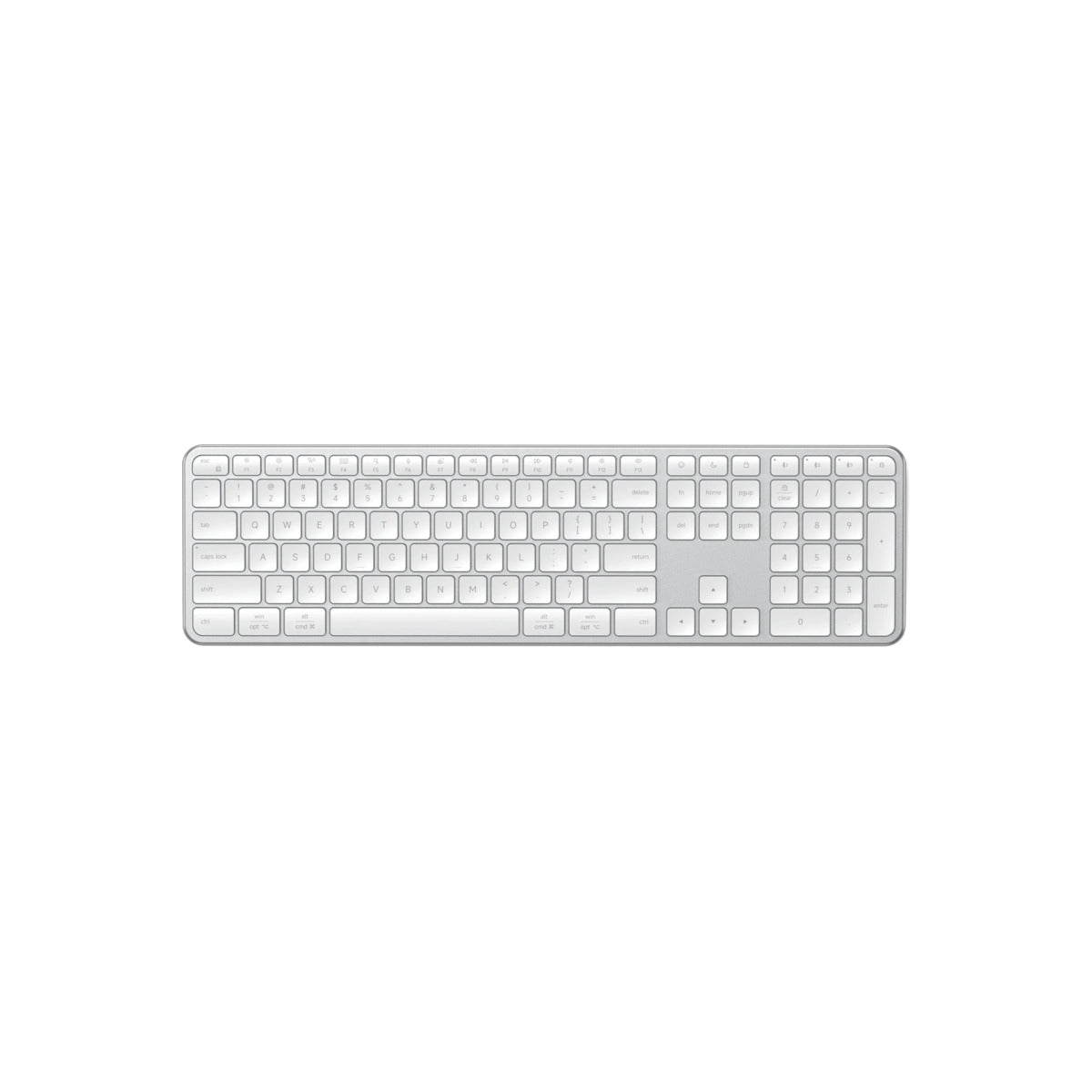 Satechi Slim EX3 Wireless Keyboard - US English - Silver