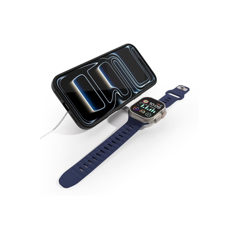 MagSafe 2 в 1 безжично зарядно за iPhone и Apple Watch от NOA - iSTYLE.bg