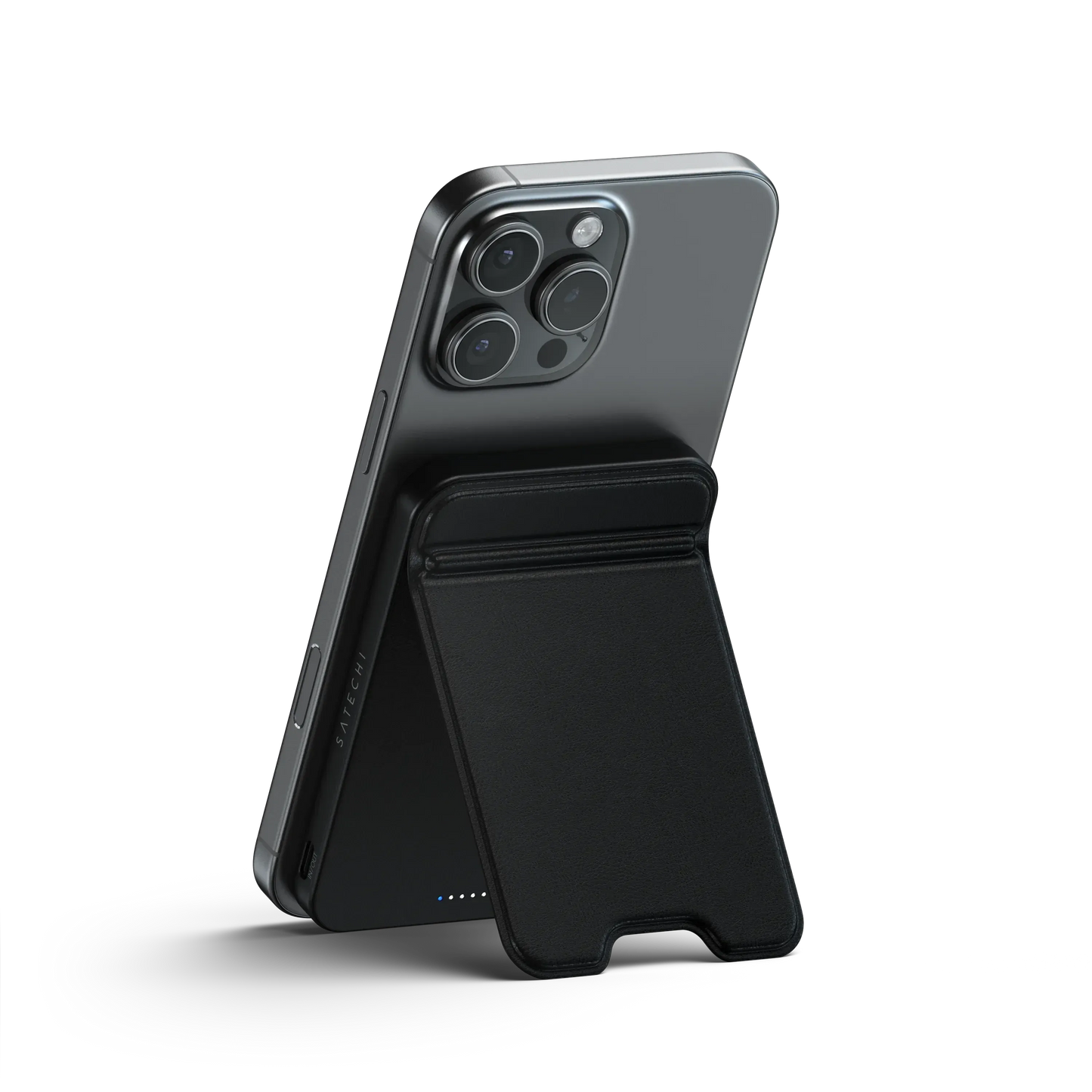 Преносима батерия Satechi - Qi2 5K Magnetic, 5000 mAh - черна