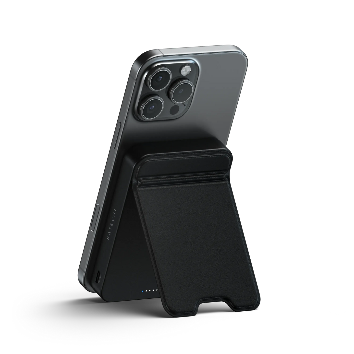 Преносима батерия Satechi - Qi2 10K Magnetic, 10 000 mAh - черна