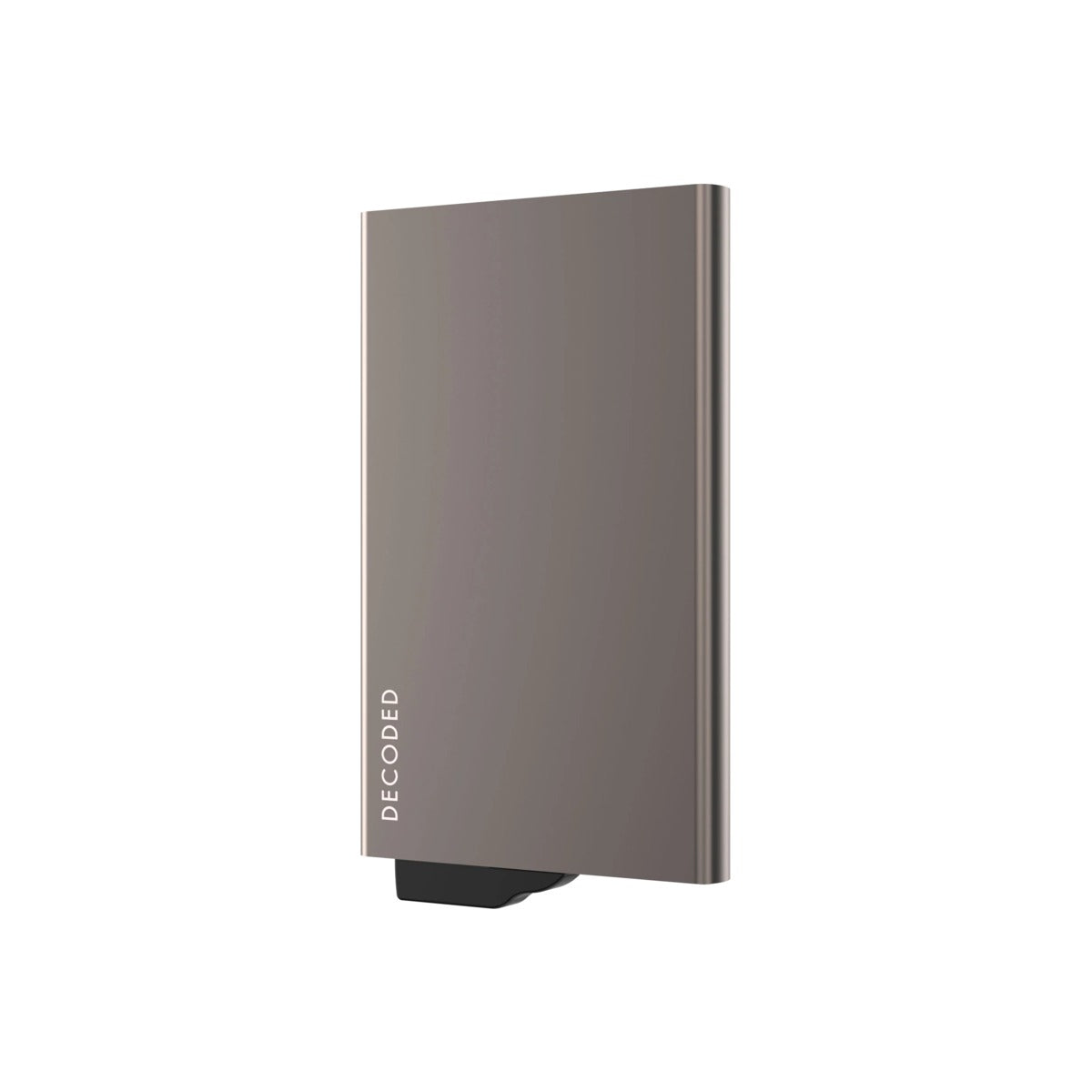 DECODED Magsafe Card Holder Titanium Silver