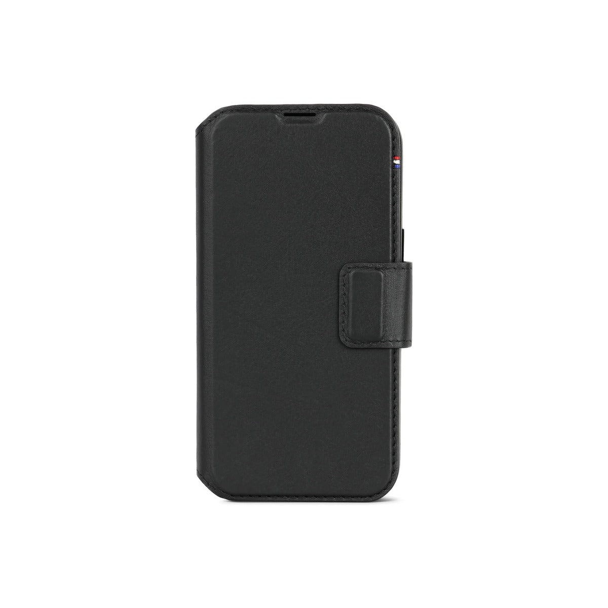 Decoded Leather Detachable Wallet, black - iPhone 15