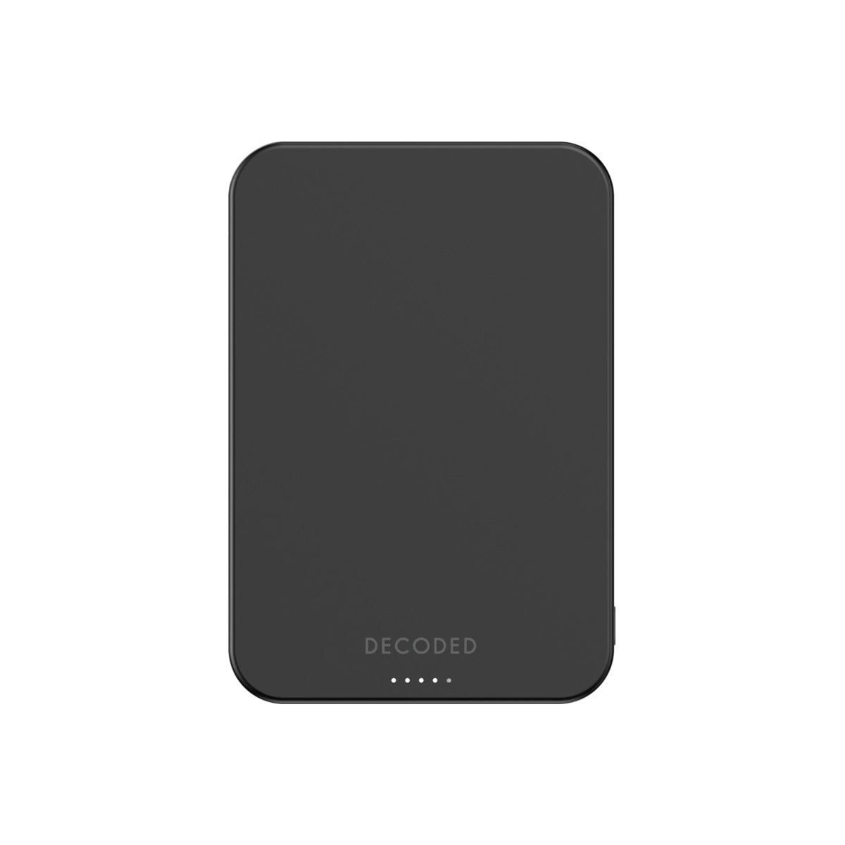 DECODED Ultra Slim Qi2 Powerbank 10.000MaH Black