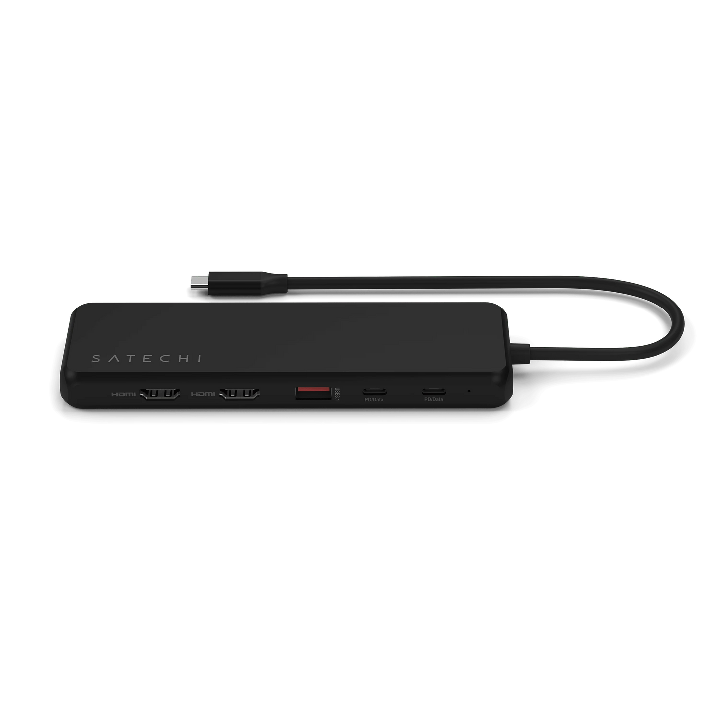 Satechi 13-in-1 USB-C Triple Display Multiport Adapter - Black