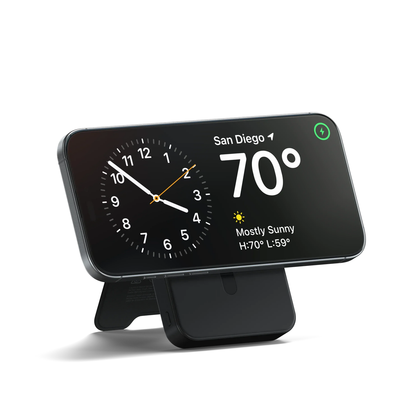 Преносима батерия Satechi - Qi2 10K Magnetic, 10 000 mAh - черна