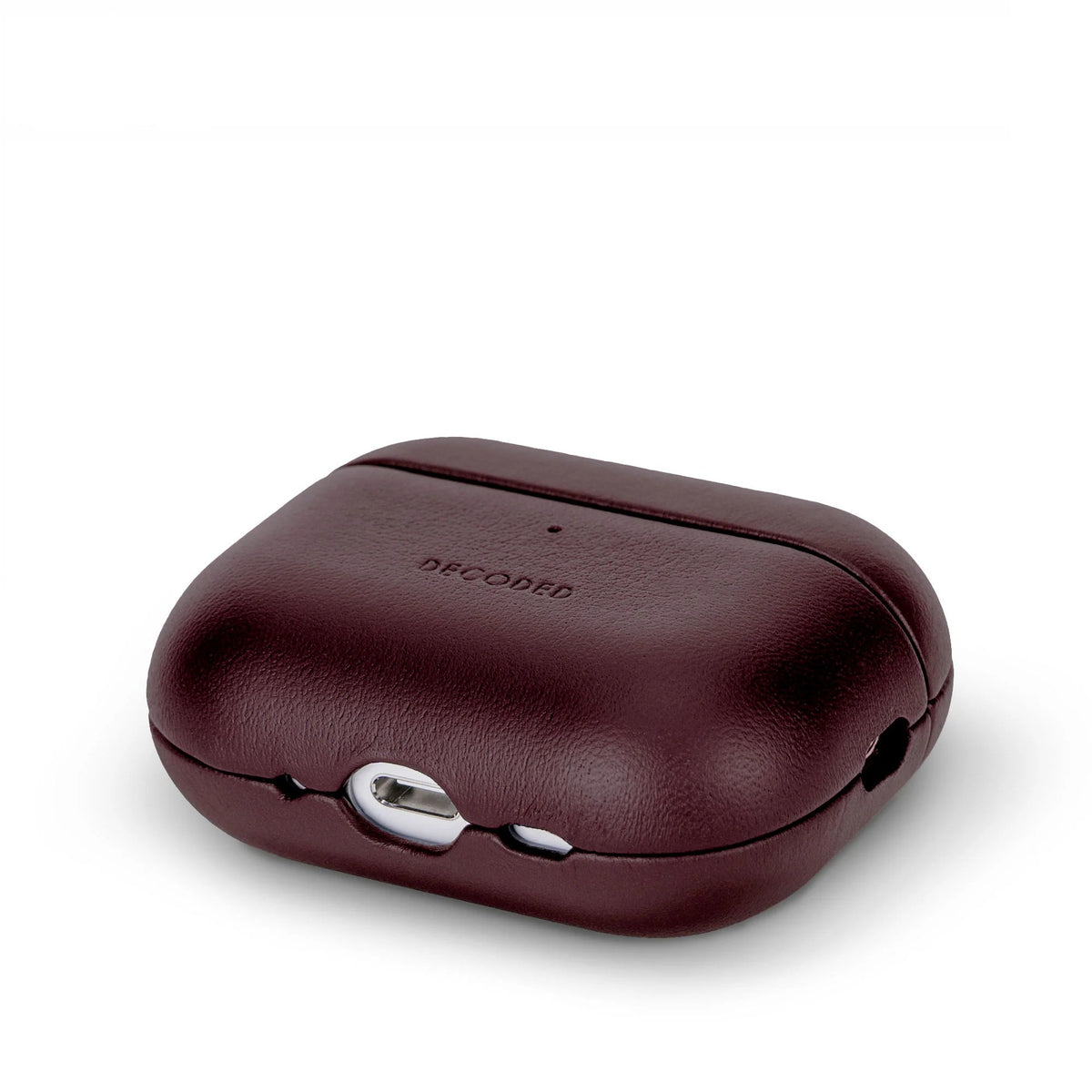 DECODED Leather Case AirPods Pro 3 - Burgundy