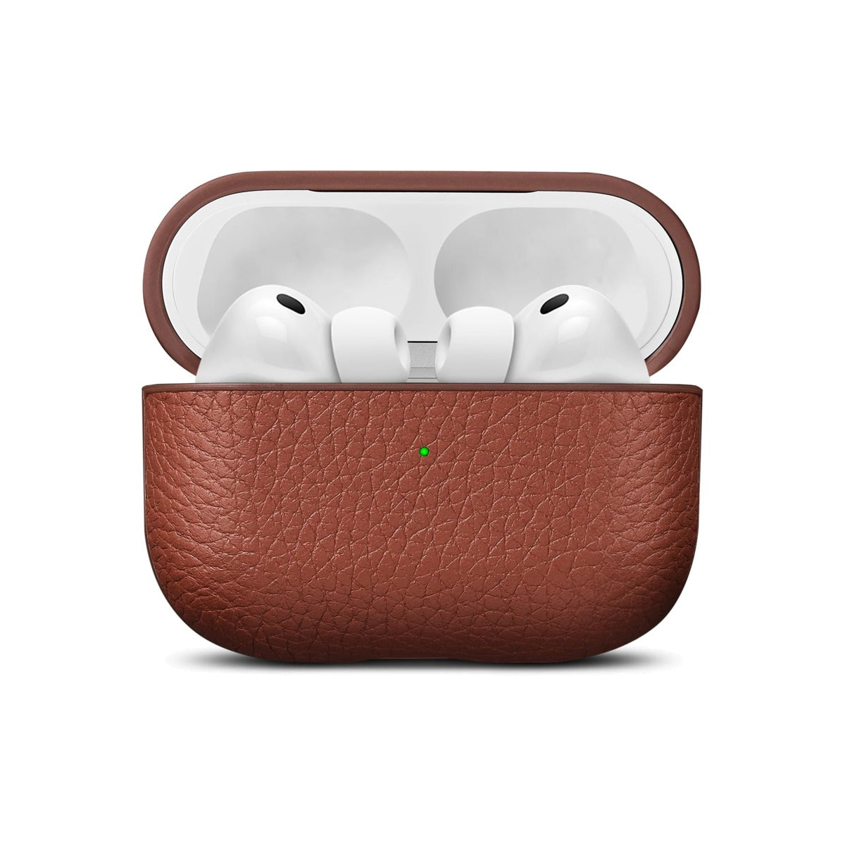 WOOLNUT Leather Case for AirPods Pro 3 - Cognac