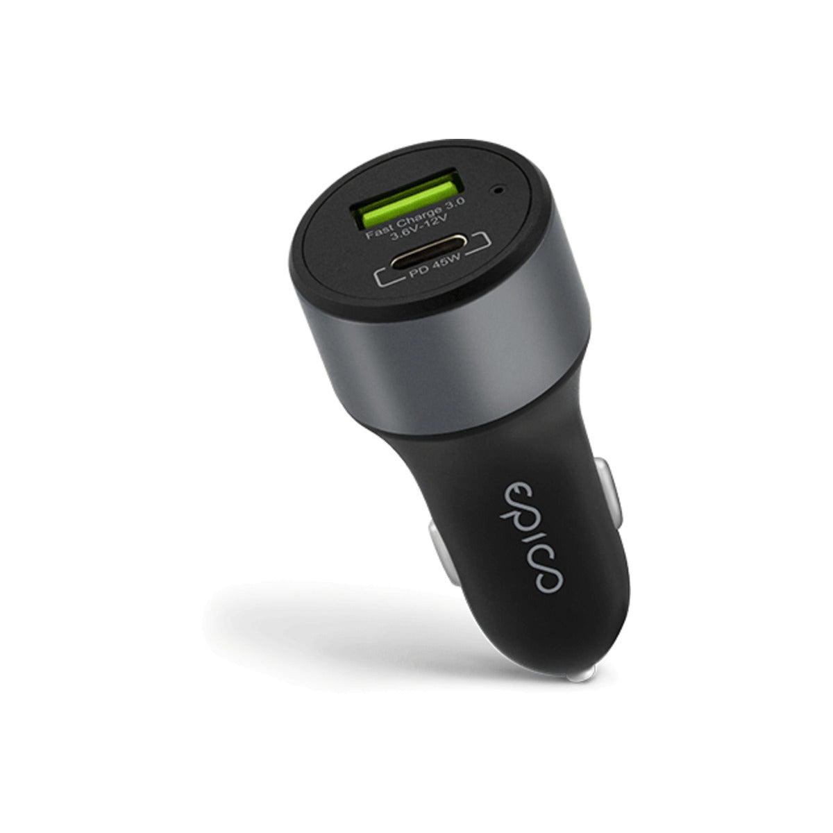 EPICO 45W PD CAR CHARGER - space grey