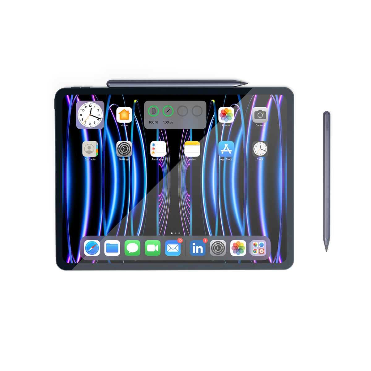 Epico Stylus Pen - Magnetic Wireless Charging - Space Grey