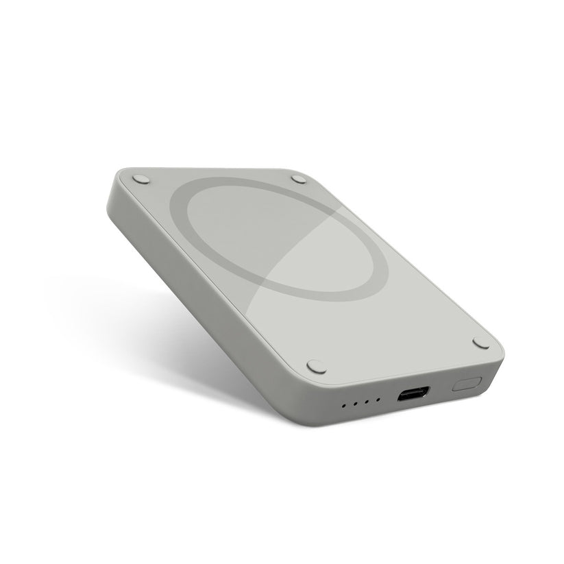 Epico 4200mAh Magnetic Wireless Power Bank - light grey - iSTYLE.bg