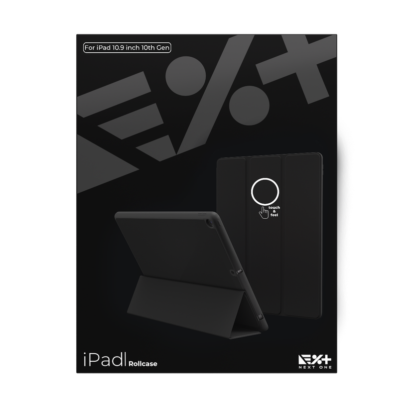 Кейс за iPad 10 от NEXT - Rollcase - черен - iSTYLE BG