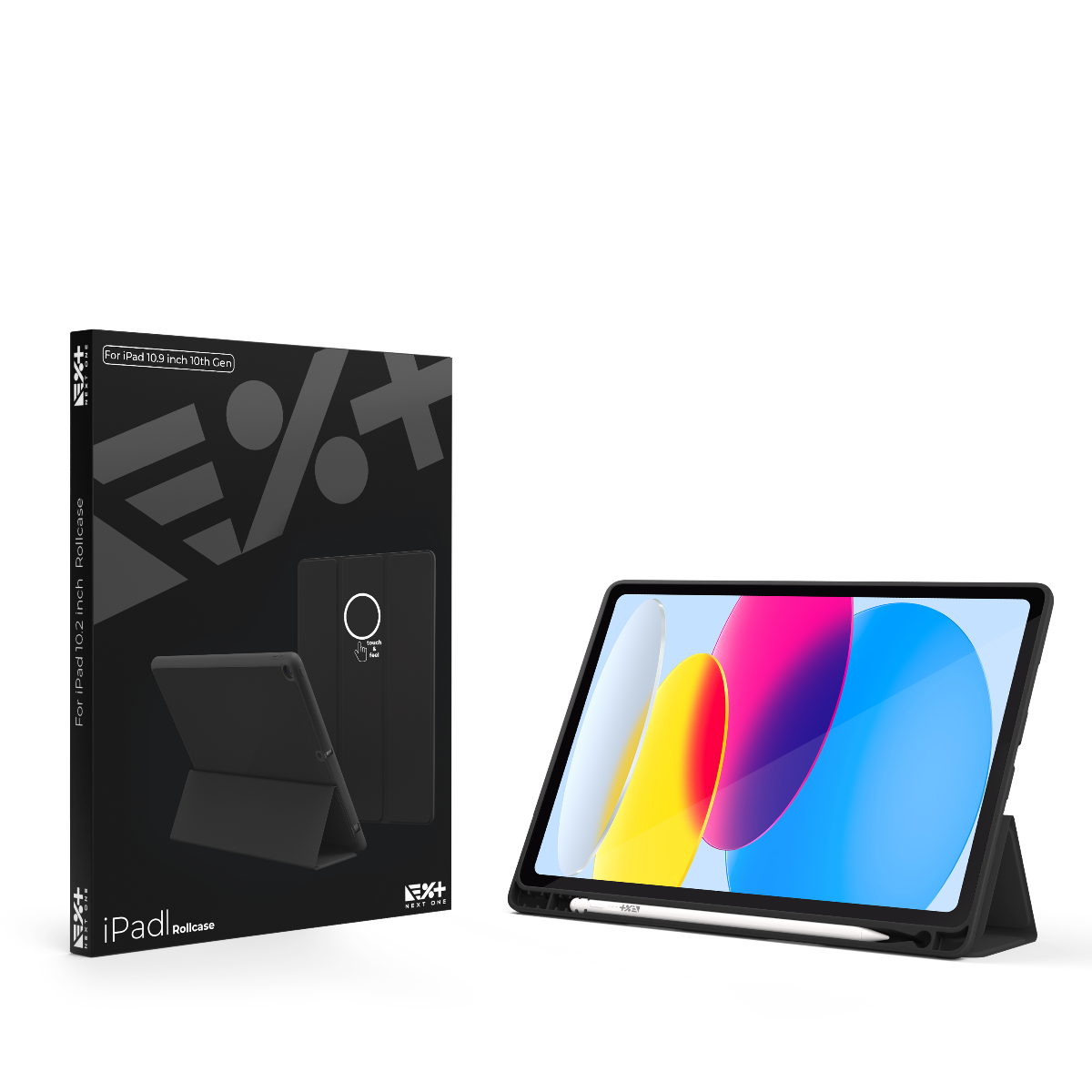 Кейс за iPad 10 от NEXT - Rollcase - черен - iSTYLE BG
