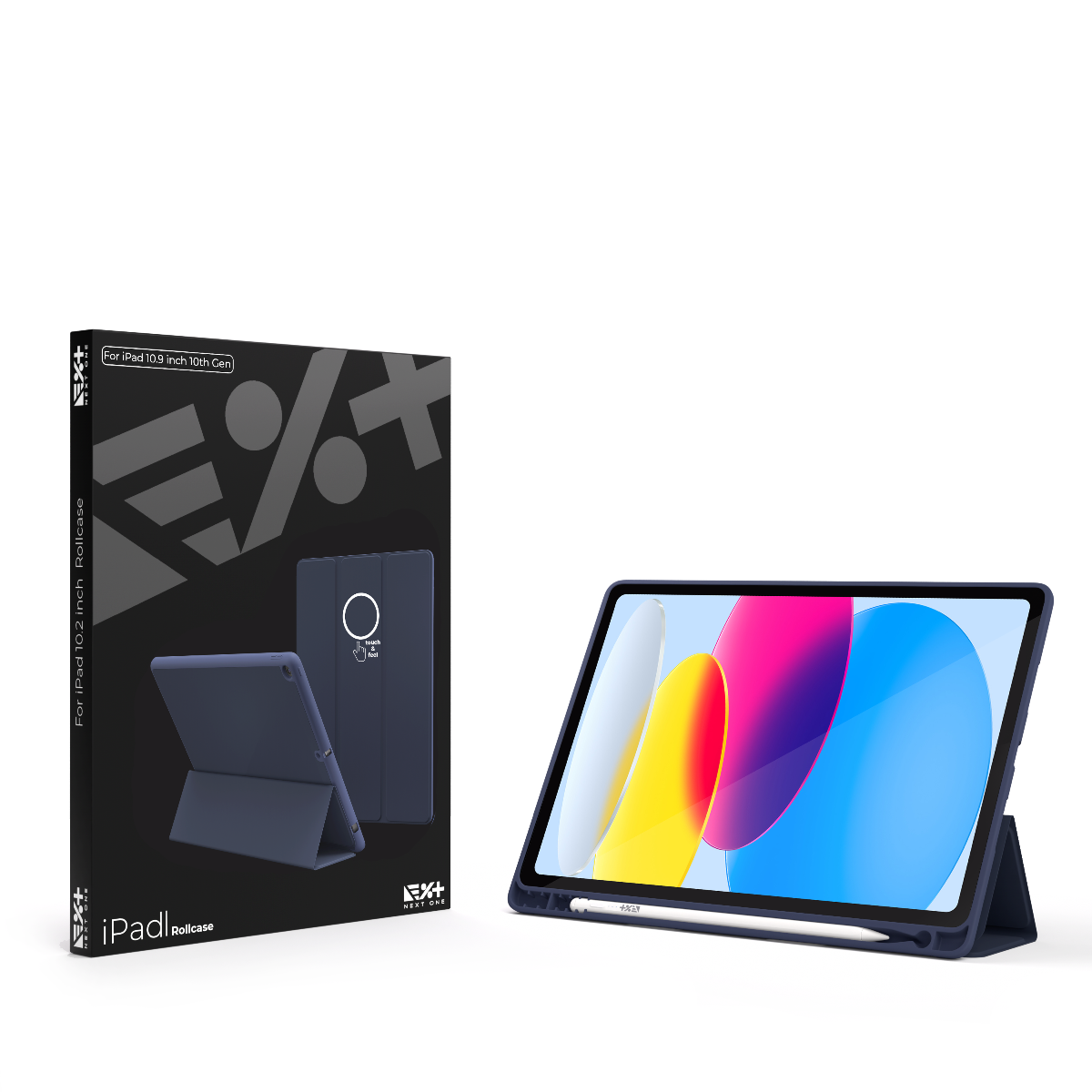 Кейс за iPad 10 от NEXT - Rollcase - син - iSTYLE BG