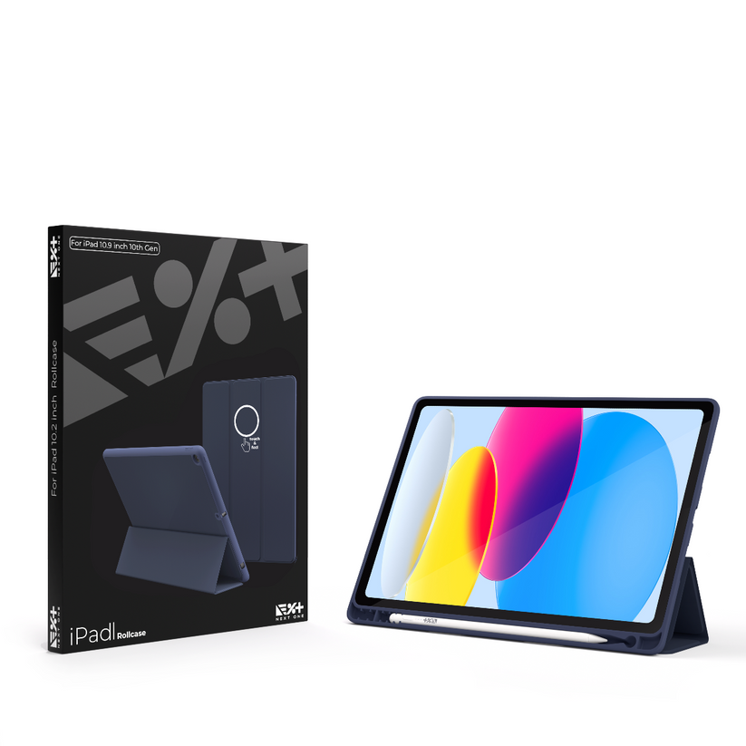 Кейс за iPad 10 от NEXT - Rollcase - син - iSTYLE BG