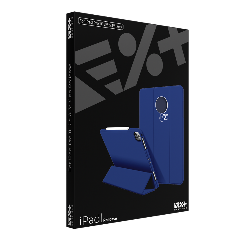 Кейс за iPad Pro 11 от NEXT - Rollcase - син - iSTYLE BG