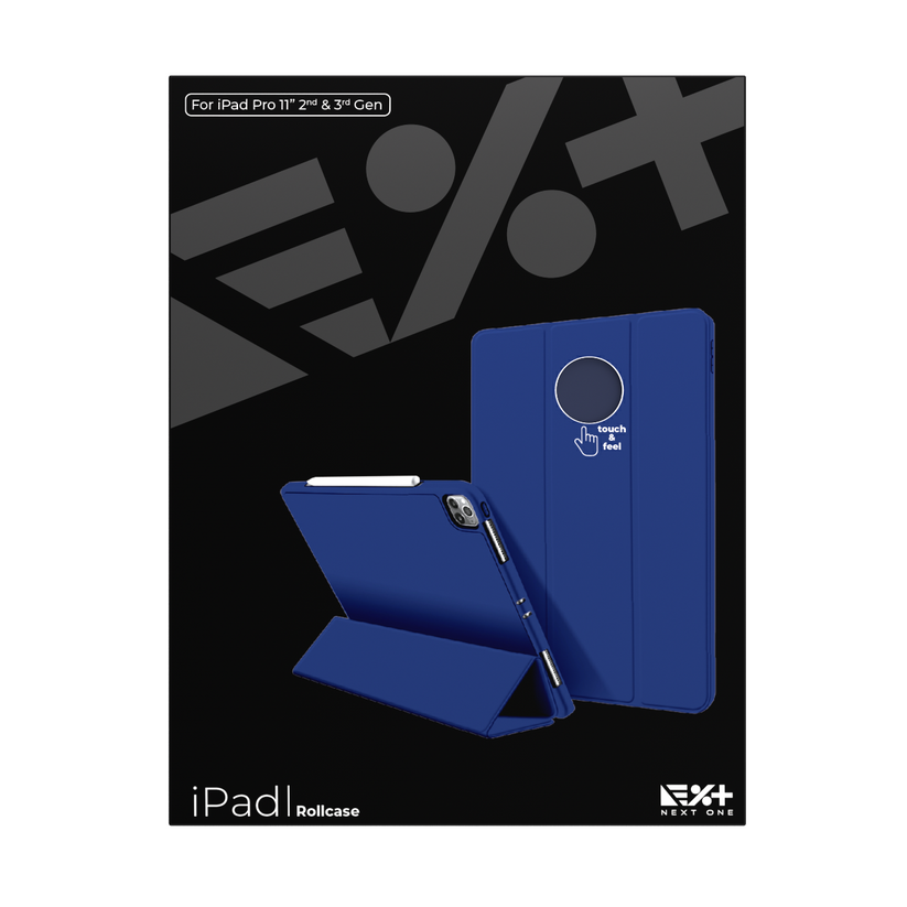 Кейс за iPad Pro 11 от NEXT - Rollcase - син - iSTYLE BG