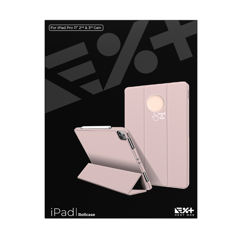 Кейс за iPad Pro 11 от NEXT - Rollcase - розов - iSTYLE BG