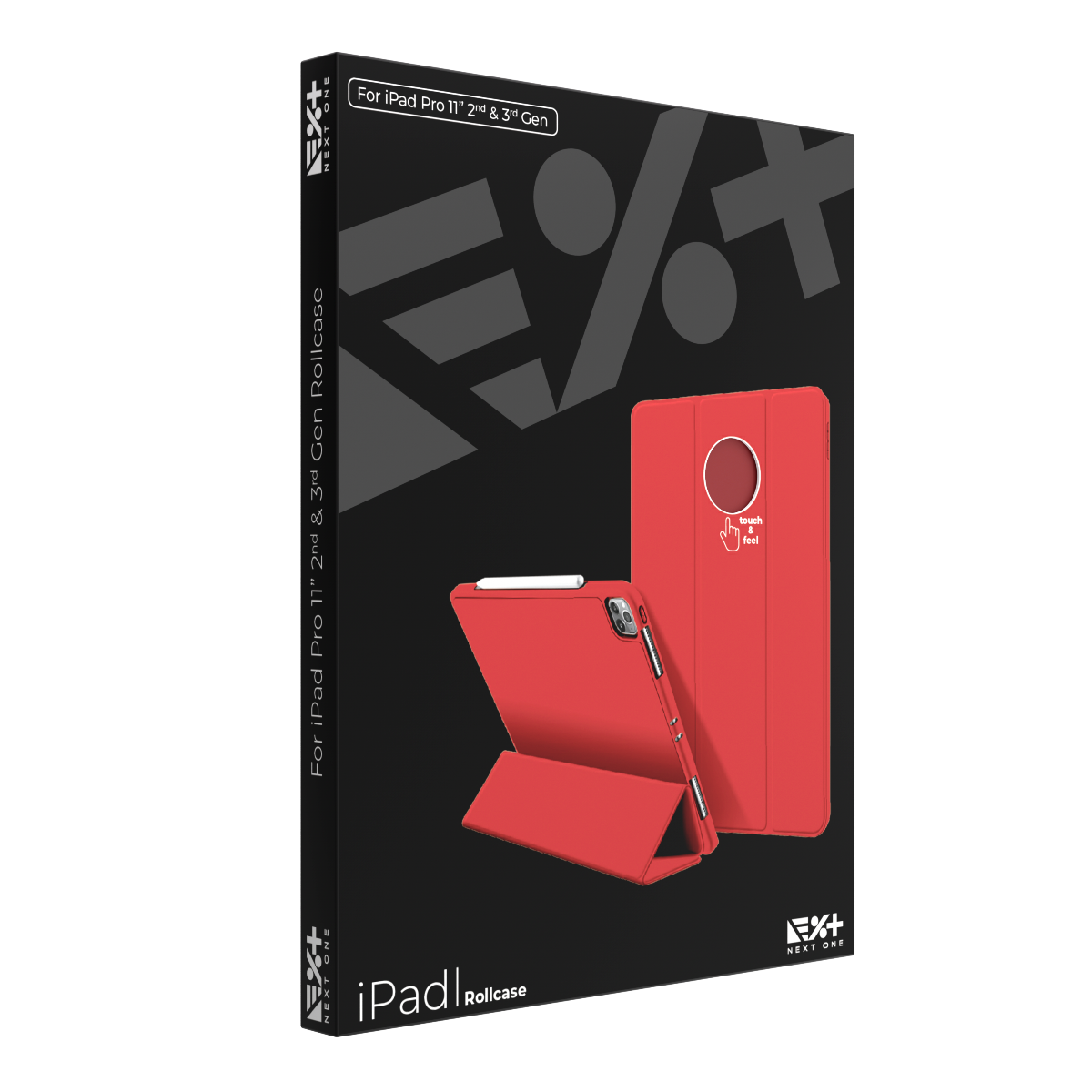 Кейс за iPad Pro 11 от NEXT - Rollcase - червен - iSTYLE BG
