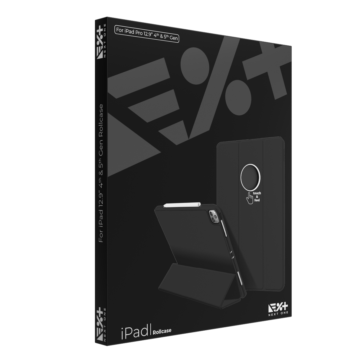 Кейс за iPad Pro 12,9 от NEXT - Rollcase - черен - iSTYLE BG