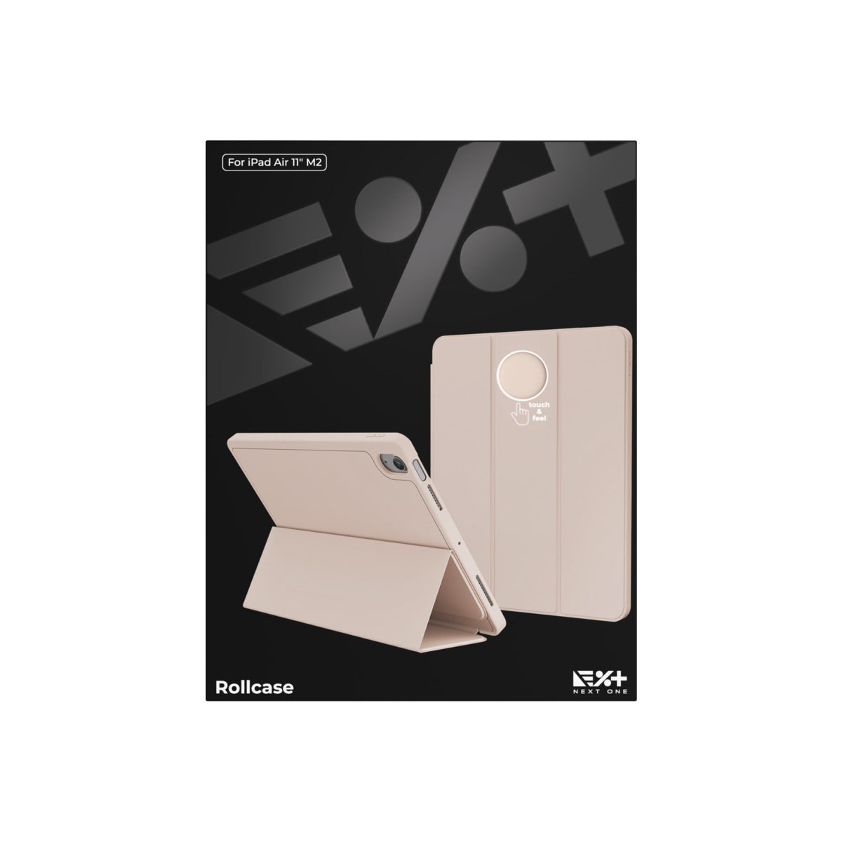 NEXT ONE PINK ROLLCASE FOR IPAD AIR 11"" M2 - iSTYLE BG