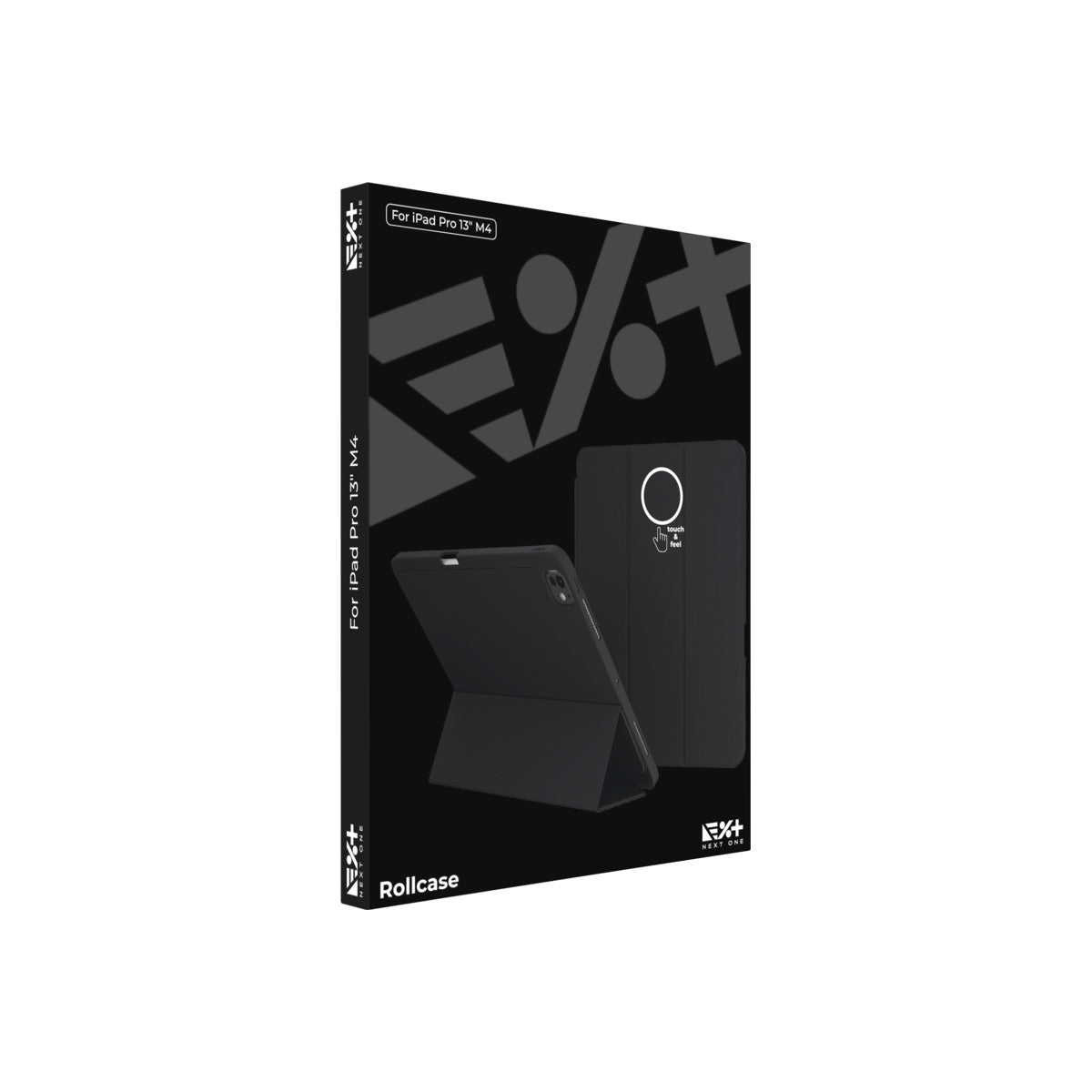 NEXT ONE BLACK ROLLCASE FOR IPAD PRO 13" M4 - iSTYLE BG