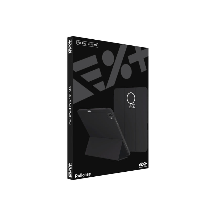 NEXT ONE BLACK ROLLCASE FOR IPAD PRO 13" M4 - iSTYLE BG