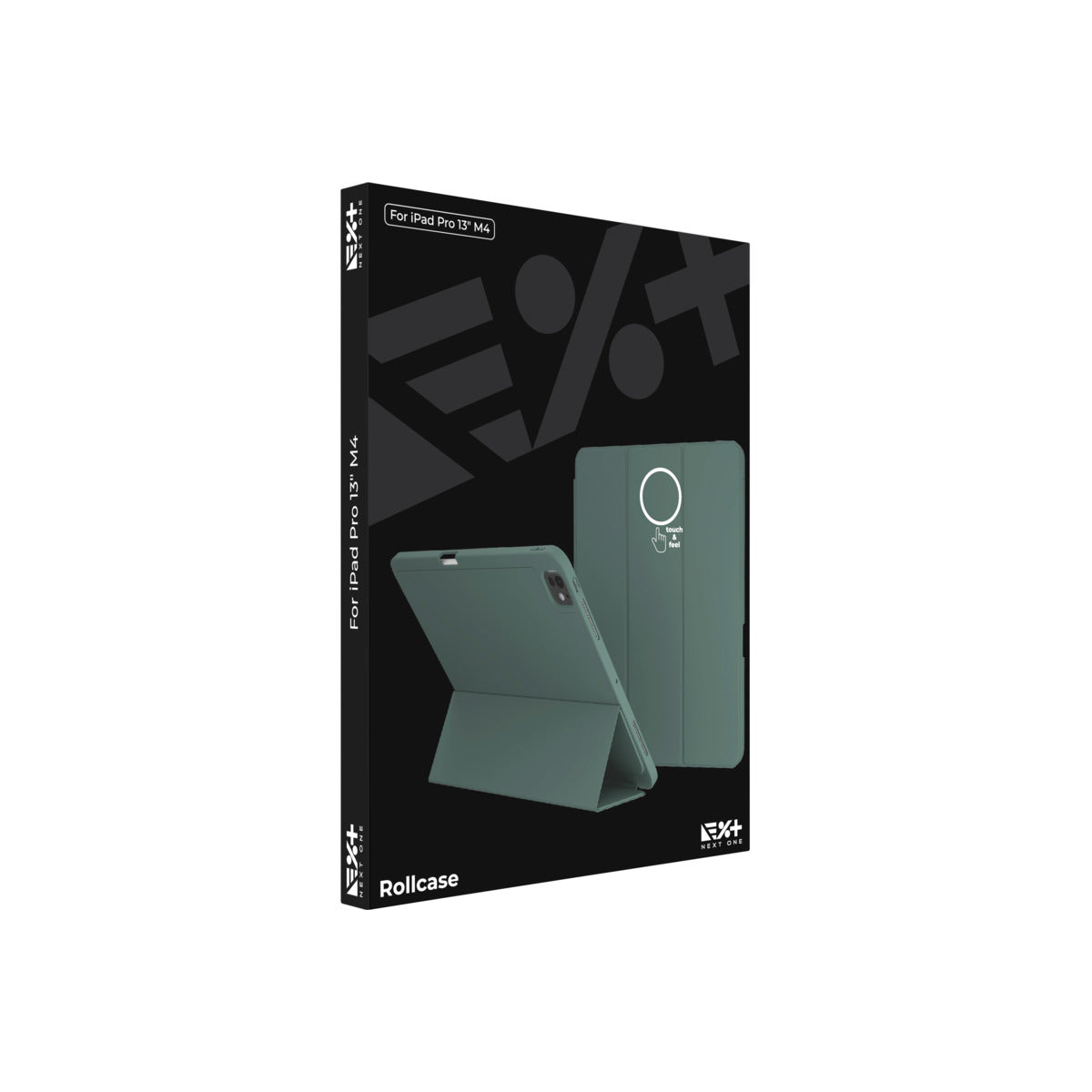 NEXT ONE GREEN ROLLCASE FOR IPAD PRO 13" M4 - iSTYLE BG